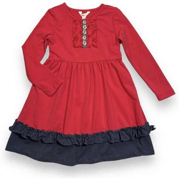 Matilda Jane Once Upon A Time Little Red Riding Dress Girls Size 4 - Picture 1 of 7